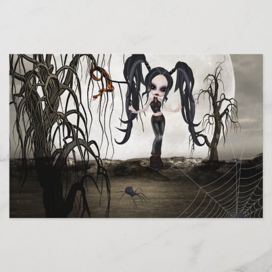 Papeterie Sepia Goth Girl (Devant)