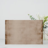 Papeterie Sepia Taupe Scrapbook Masculine du journal (Debout devant)