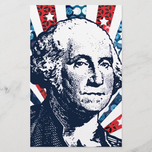 Papeterie séquin george washington (Devant)