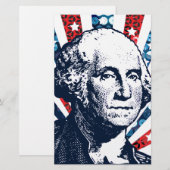 Papeterie séquin george washington (Devant / Derrière)