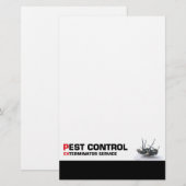 Papeterie Service de lutte antiparasitaire (Devant / Derrière)
