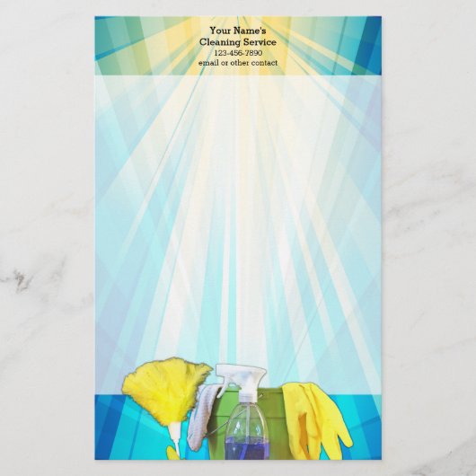 Papeterie Service de nettoyage personnalisé des rayons dynam (Devant)