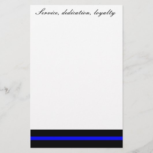 Papeterie Service, dévouement, fidélité stationnaire (Devant)