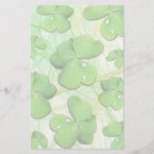 Papeterie Shamrock vert St Patrick iPhone 5 Coque-Mate (Devant)