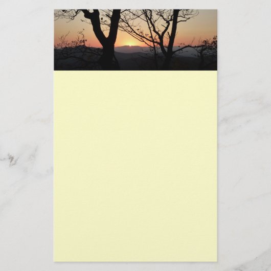 Papeterie Shenandoah Sunset National Park Paysage (Devant)