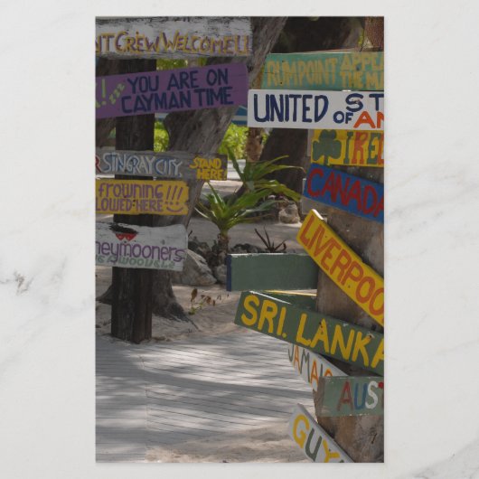 Papeterie Signal Point Rum Grand Cayman (Devant)