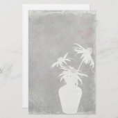 Papeterie Silhouette blanche (Devant / Derrière)