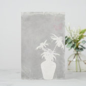 Papeterie Silhouette blanche (Debout devant)