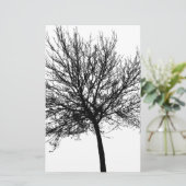 Papeterie Silhouette de l'arbre (Debout devant)