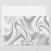 Papeterie Silver Satin (Devant / Derrière)