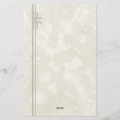 Papeterie Simple Heart Wedding Thank You Card – Customizable (Dos)