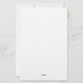 Papeterie Simple Je t'aime - coeur rose (Dos)