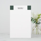 Papeterie Simple minimaliste moderne professionnel (Debout devant)