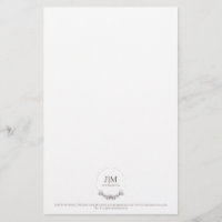 Simple Moderne Monogramme Bijoutier Carré Entrepri