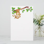 Papeterie Singe de oscillation stationnaire (Debout devant)