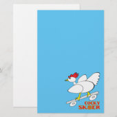 Papeterie Skater Cocky (Devant / Derrière)