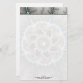 Papeterie Skelewheel - Art fractal (Devant / Derrière)