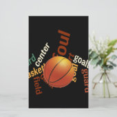Papeterie Slam Dunk de Vocabulaire : Basketball Jeu des Cham (Debout devant)