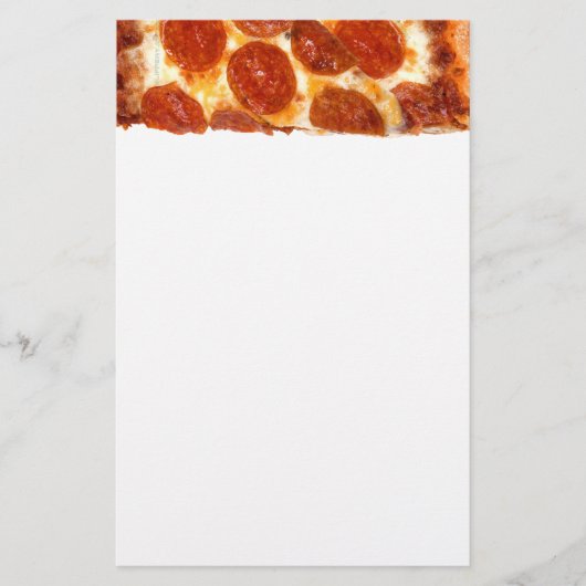 Papeterie SlipperyJoe's classique pepperoni pizza tranche fo (Devant)