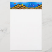 Papeterie SlipperyJoe's Fish Pride tropicale vert bleu pourp (Devant)