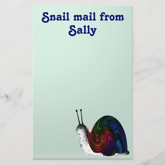 Papeterie Snail mail (Devant)