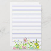 Papeterie Snapdragons chamomiles Fleur sauvage Miel (Devant / Derrière)