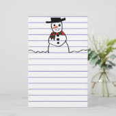 Papeterie Snowman (Debout devant)