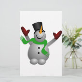 Papeterie Snowman (Debout devant)