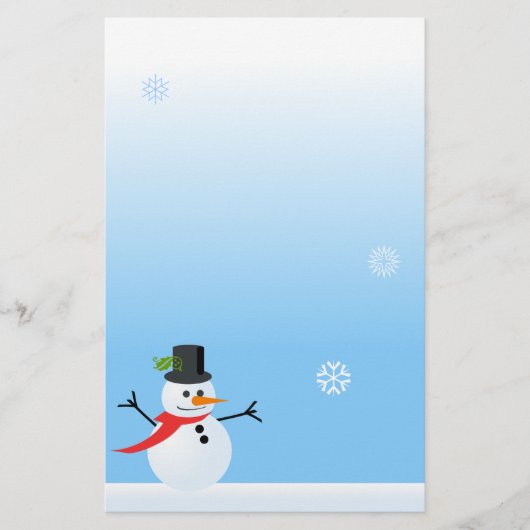 Papeterie Snowman (Devant)