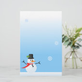 Papeterie Snowman (Debout devant)
