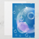 Papeterie Soap bubbles (Devant / Derrière)