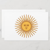 Papeterie solaire argentine (Devant / Derrière)