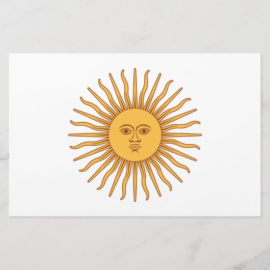 Papeterie solaire argentine (Devant)