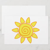 Papeterie soleil (Devant / Derrière)