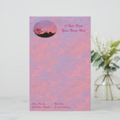 Papeterie Soleil rose vif (Debout devant)