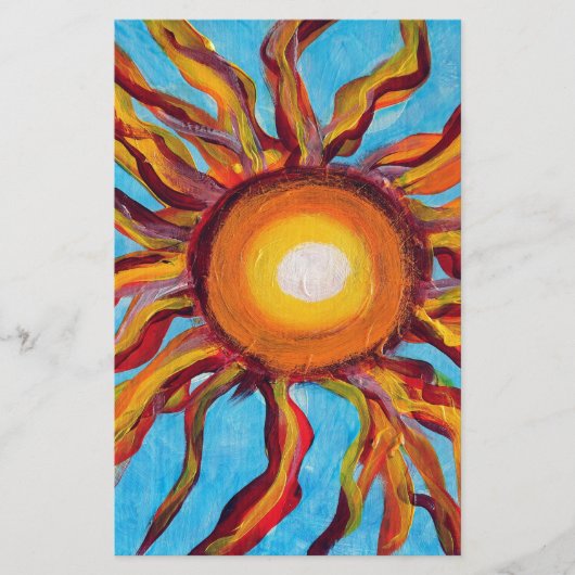 Papeterie Soleil sauvage (Devant)