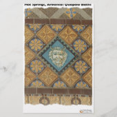 Papeterie Sources d'eau chaude, AR Quapaw Dome Tiles Cadeaux (Devant)