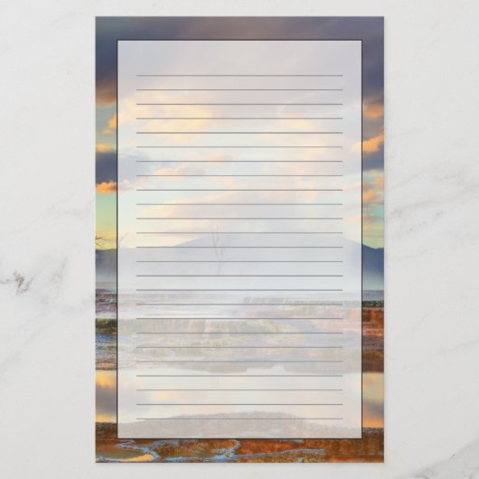 Papeterie Sources thermales Mammoth (Devant)