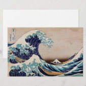 Papeterie Sous la Grande Vague au large de Kanagawa (Devant / Derrière)
