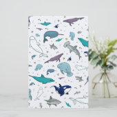 Papeterie Sous la mer (Debout devant)