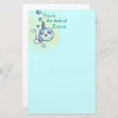 Papeterie Sous la mer (Devant / Derrière)