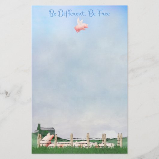 Papeterie Soyez Différents, Soyez Libres (Devant)