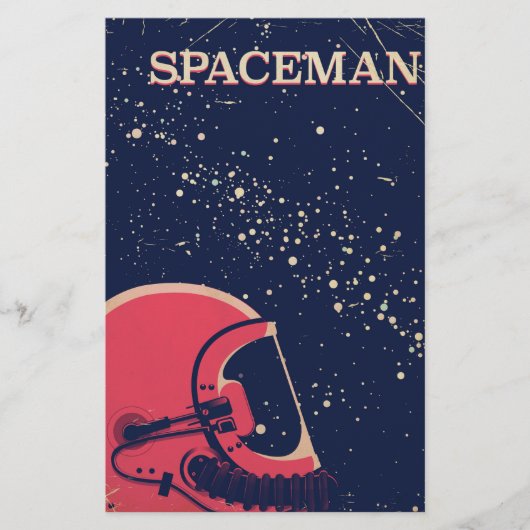Papeterie Spaceman (Devant)