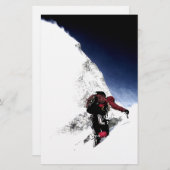 Papeterie Sports extrêmes d'alpinisme (Devant / Derrière)