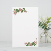 Papeterie ST. JOUR DE PATRICK /Shamrock, blanc (Debout devant)