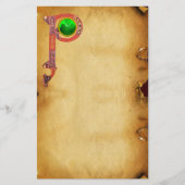 PAPETERIE ST PATRICK'S DAY CÉLTIC P MONOGRAM AVEC SHAMROCK (Devant)