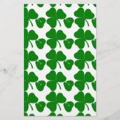 Papeterie St Patrick's Day - Obtenez Lucky 3 + 1 feuilles =  (Devant)