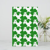 Papeterie St Patrick's Day - Obtenez Lucky 3 + 1 feuilles =  (Debout devant)