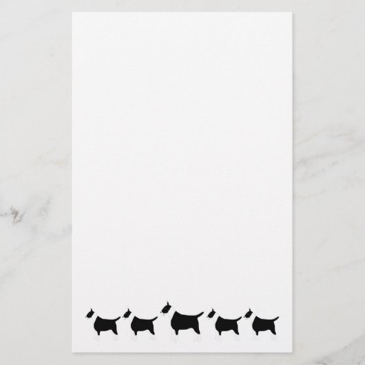 Papeterie Staffordshire Bull Terrier Dog Design (Devant)