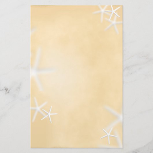 Papeterie Starfish sur papier d'écriture Brown (Devant)